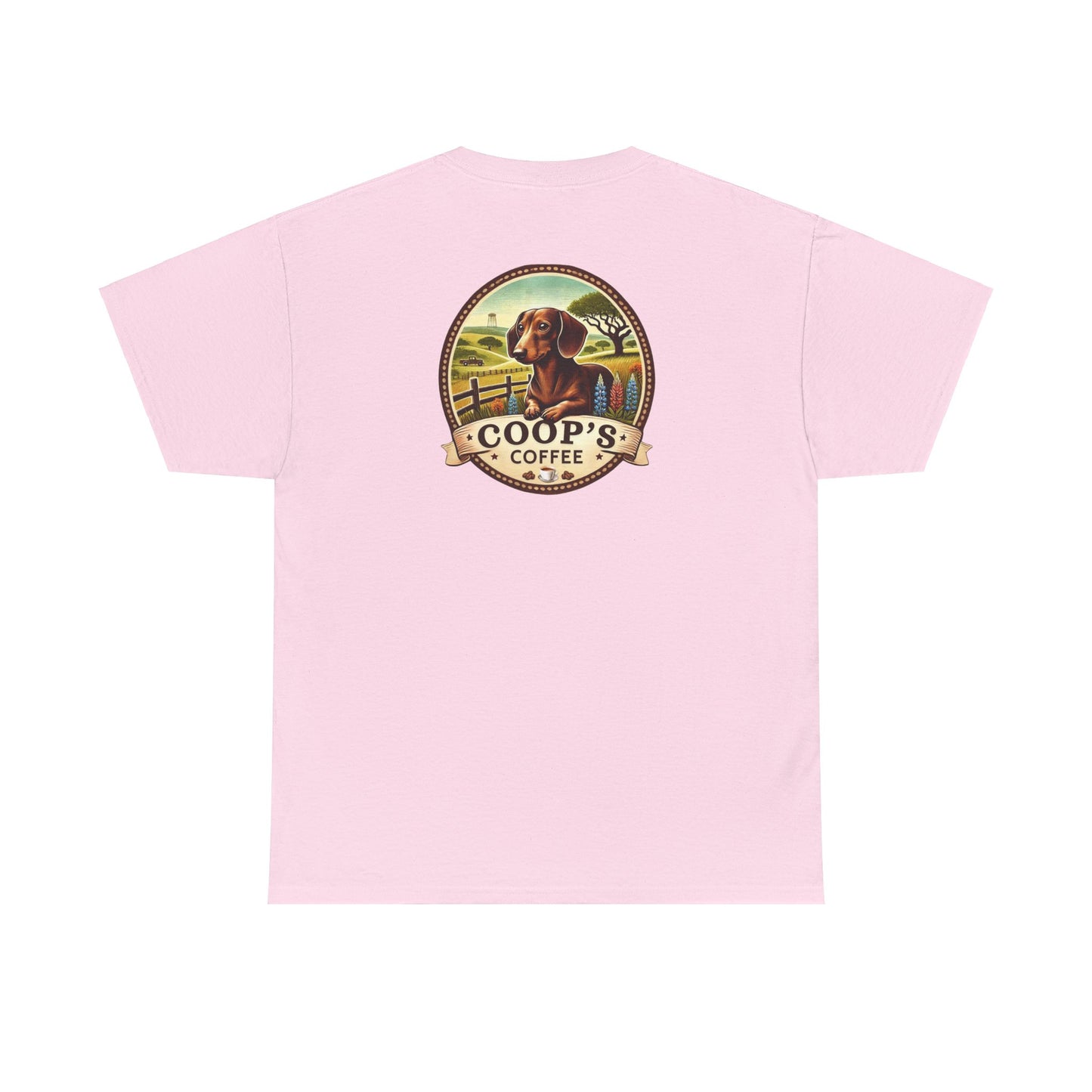 Coop's Coffee Cotton Tee (Black Logo)