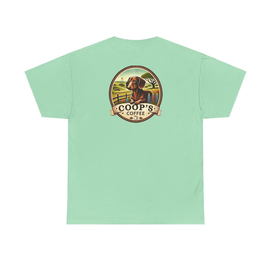 Coop's Coffee Cotton Tee (Black Logo)