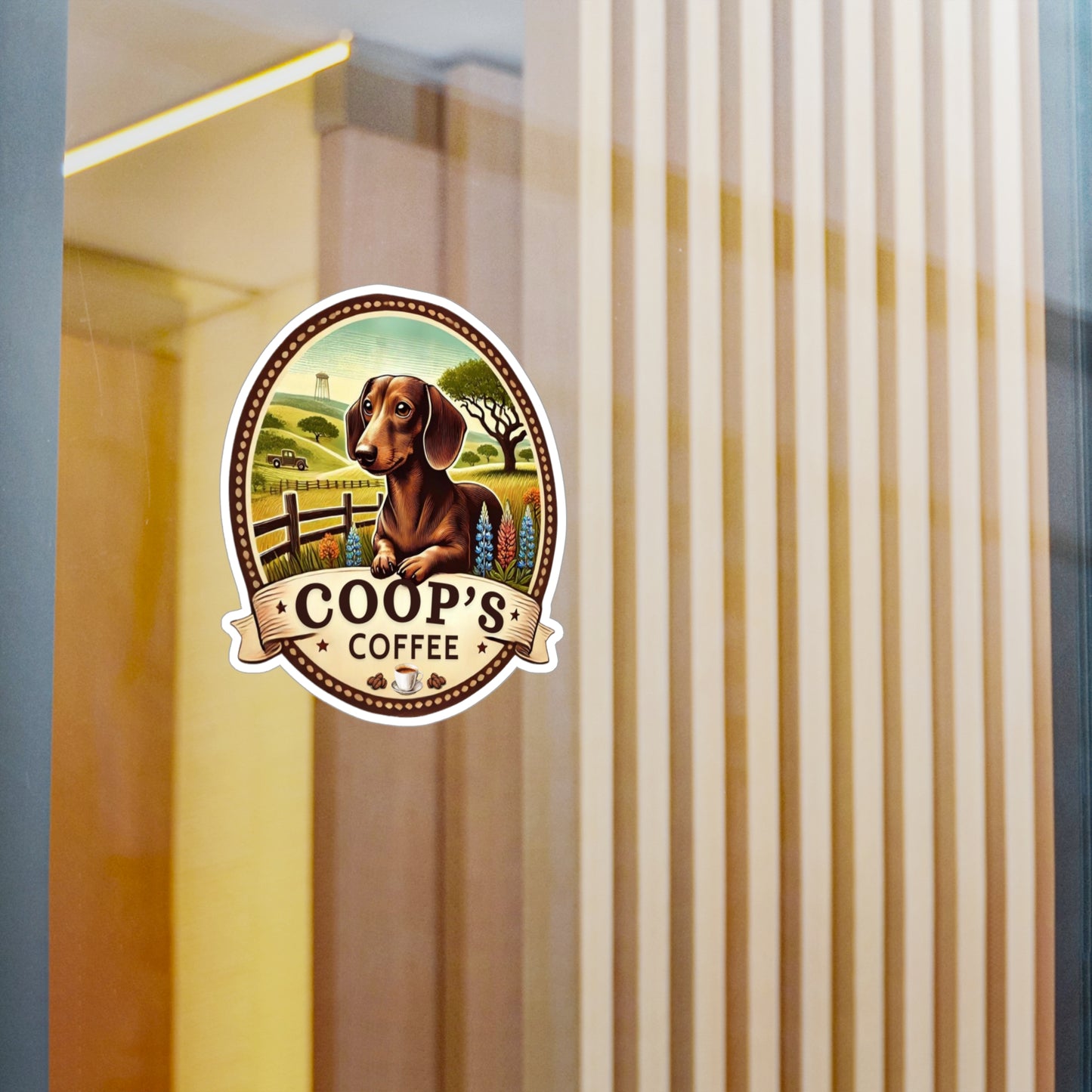 Coop's Coffee Vinyl Decals