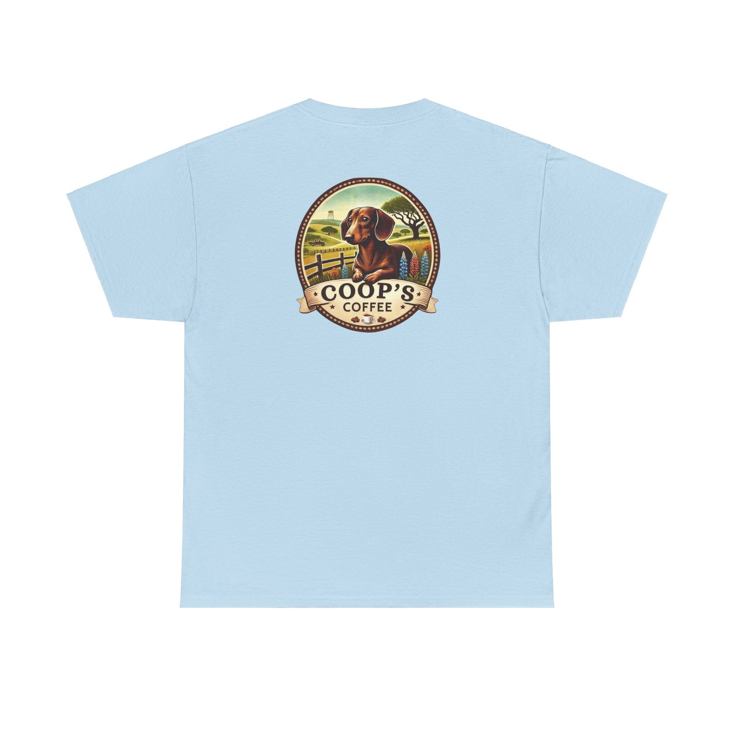 Coop's Coffee Cotton Tee (Black Logo)