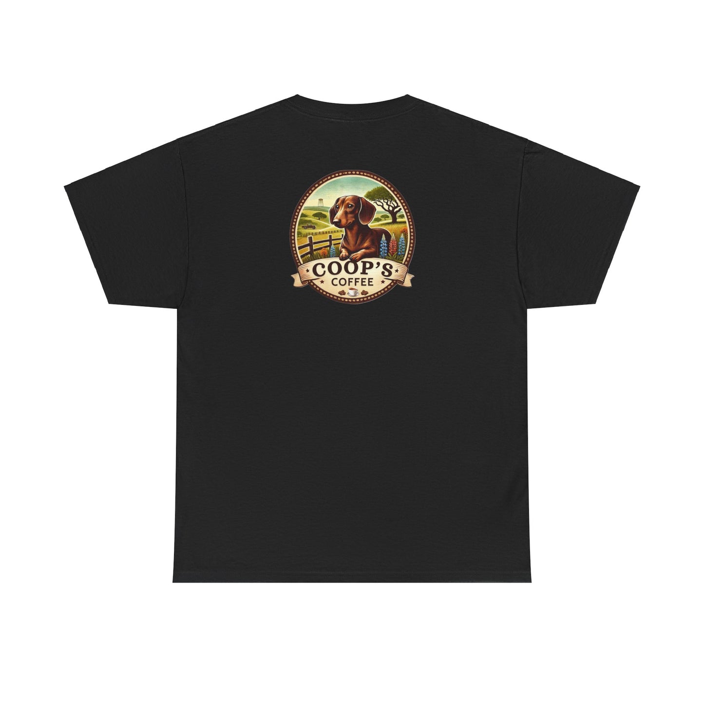 Coop's Coffee Cotton Tee (White Logo)