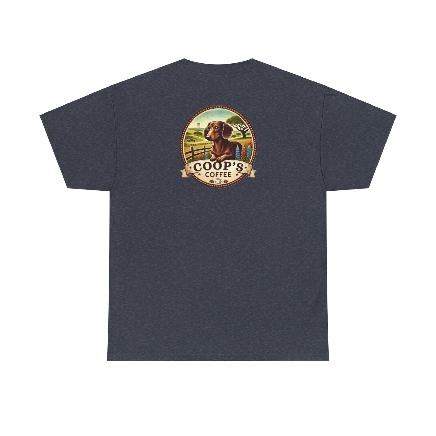 Coop's Coffee Cotton Tee (White Logo)