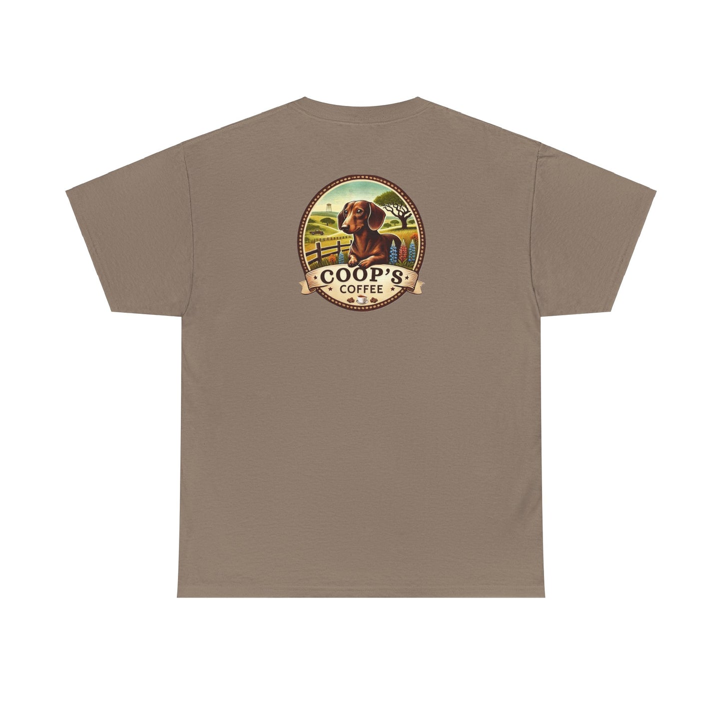 Coop's Coffee Cotton Tee (White Logo)