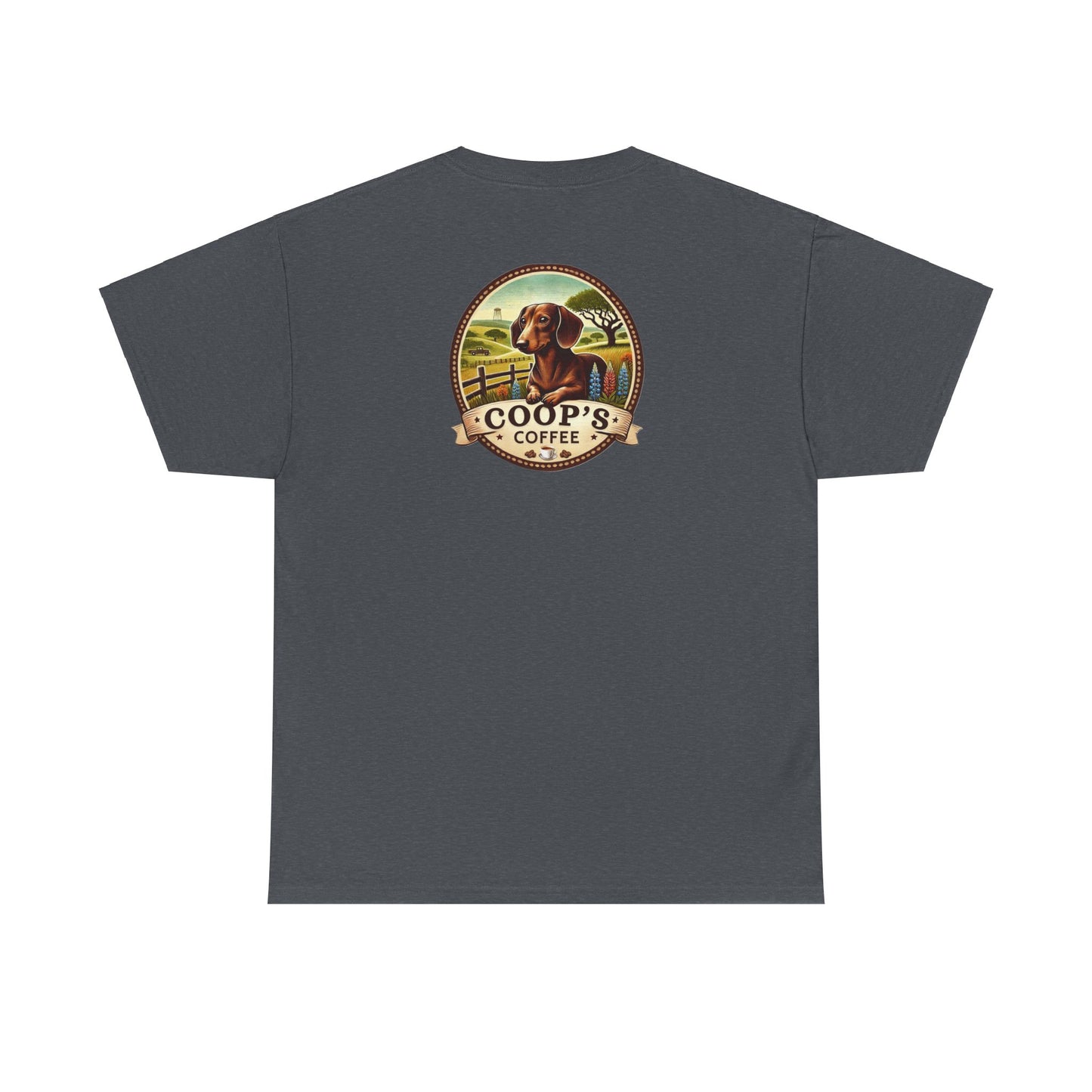 Coop's Coffee Cotton Tee (White Logo)