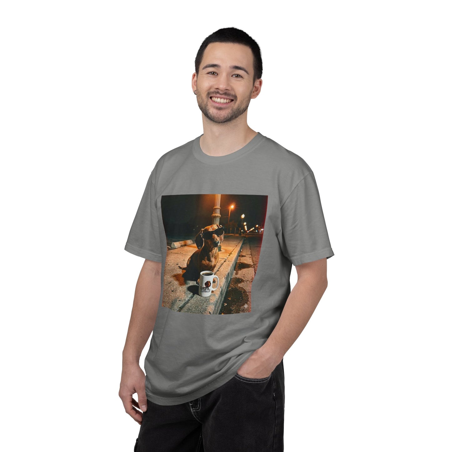 Midnight Brew Dachshund T-Shirt Unisex