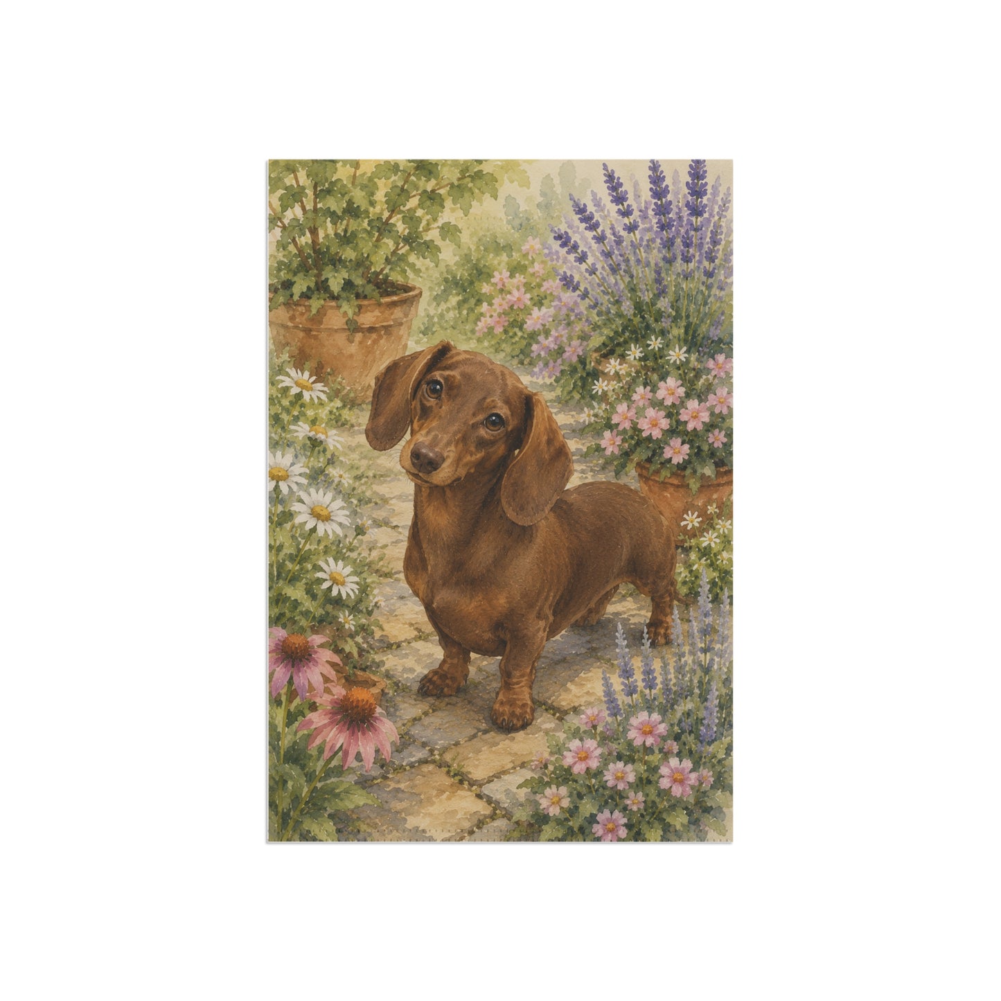 Dachshund Garden & House Banner