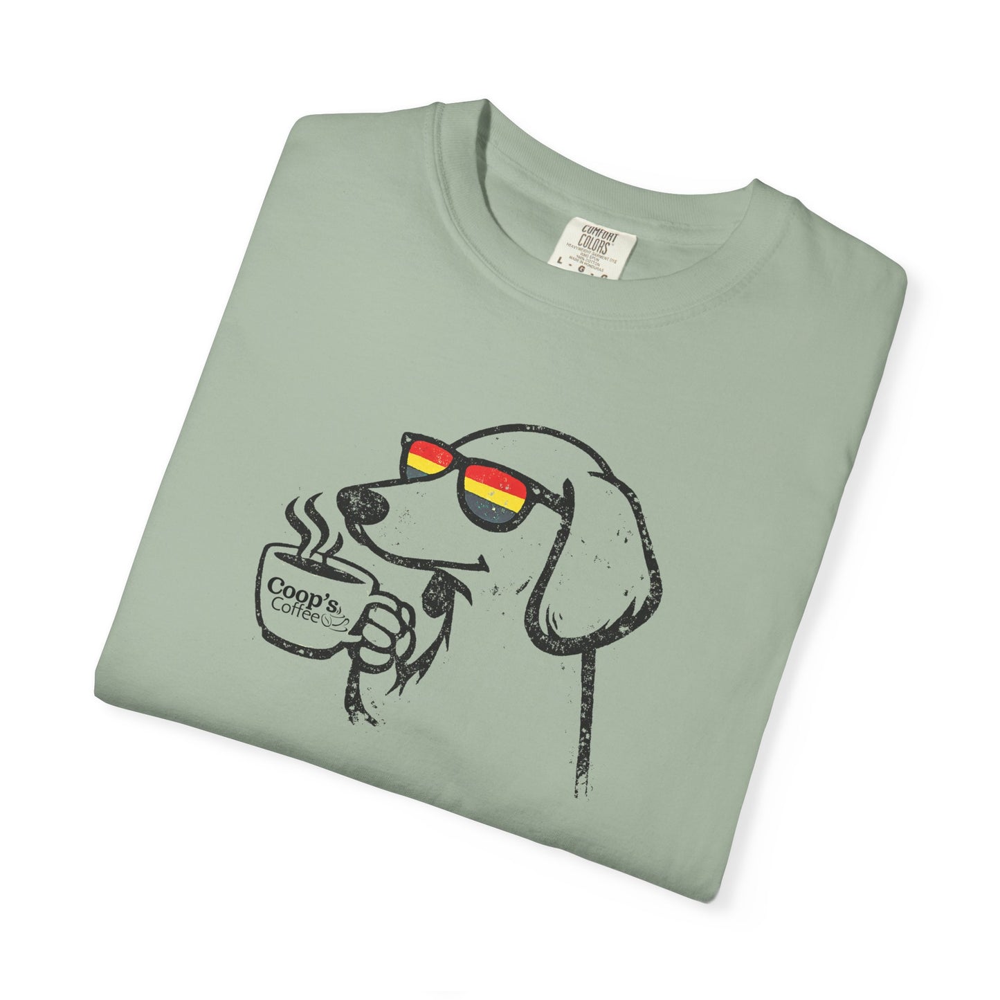 Sniff then Sip Dachshund Coffee T-Shirt Unisex