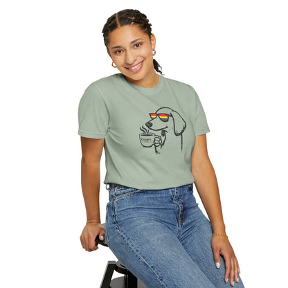 Sniff then Sip Dachshund Coffee T-Shirt Unisex