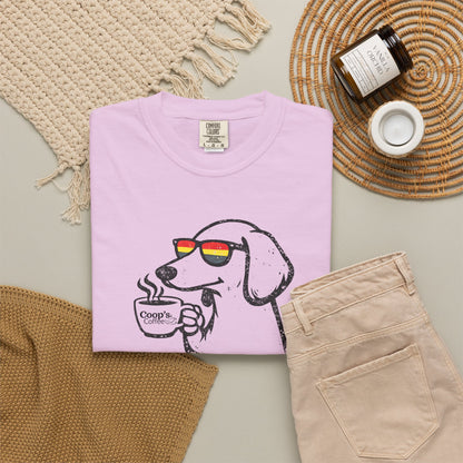 Sniff then Sip Dachshund Coffee T-Shirt Unisex
