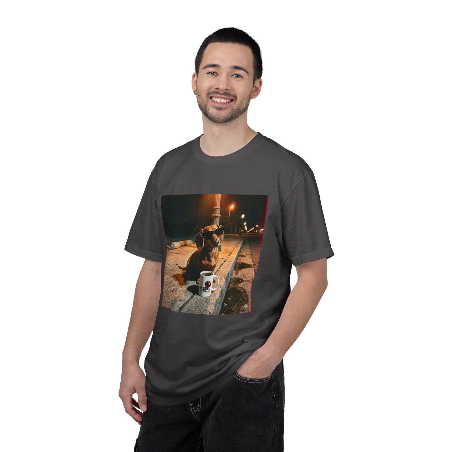 Midnight Brew Dachshund T-Shirt Unisex
