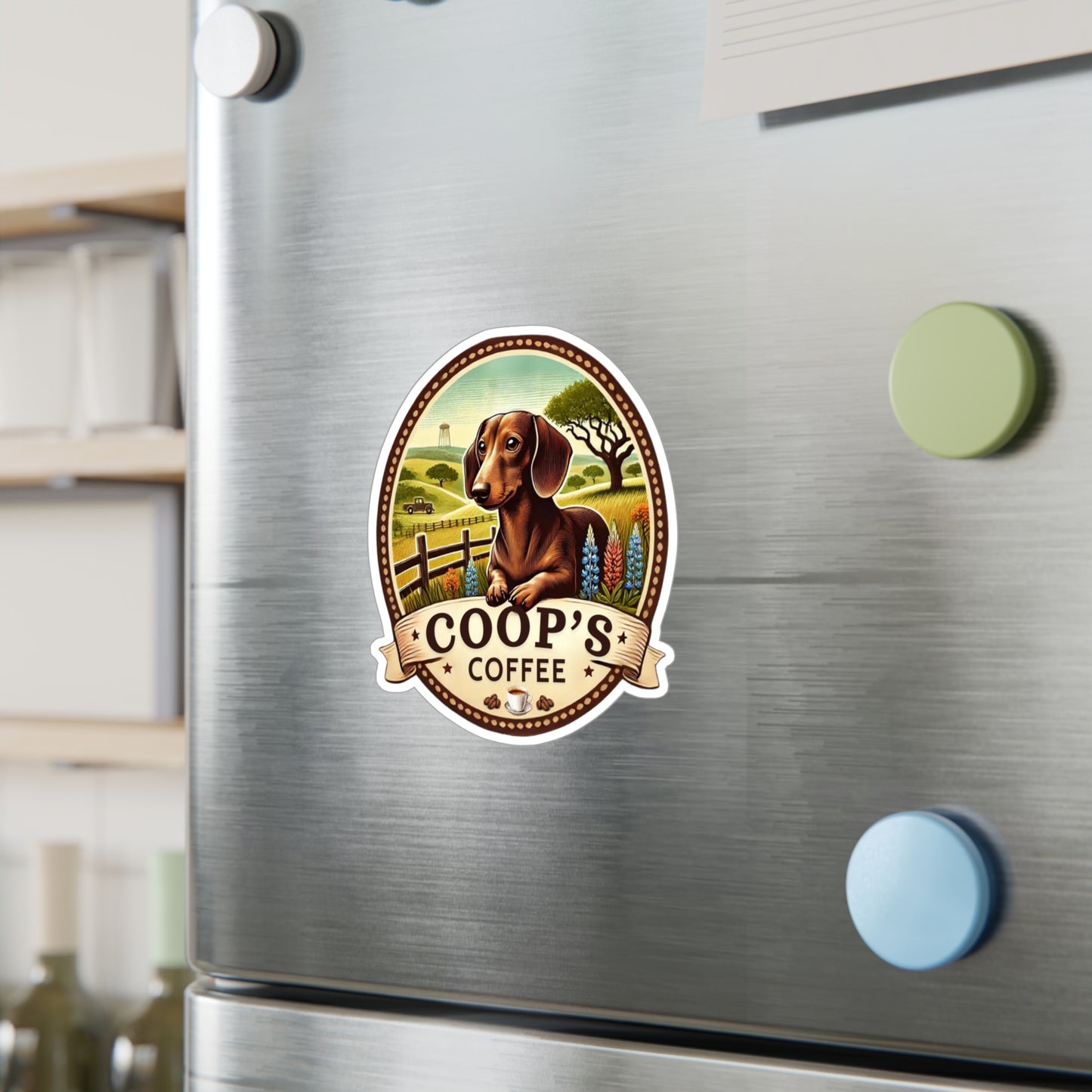 Coop's Coffee Vinyl Decals