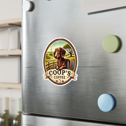 Coop's Coffee Vinyl Decals