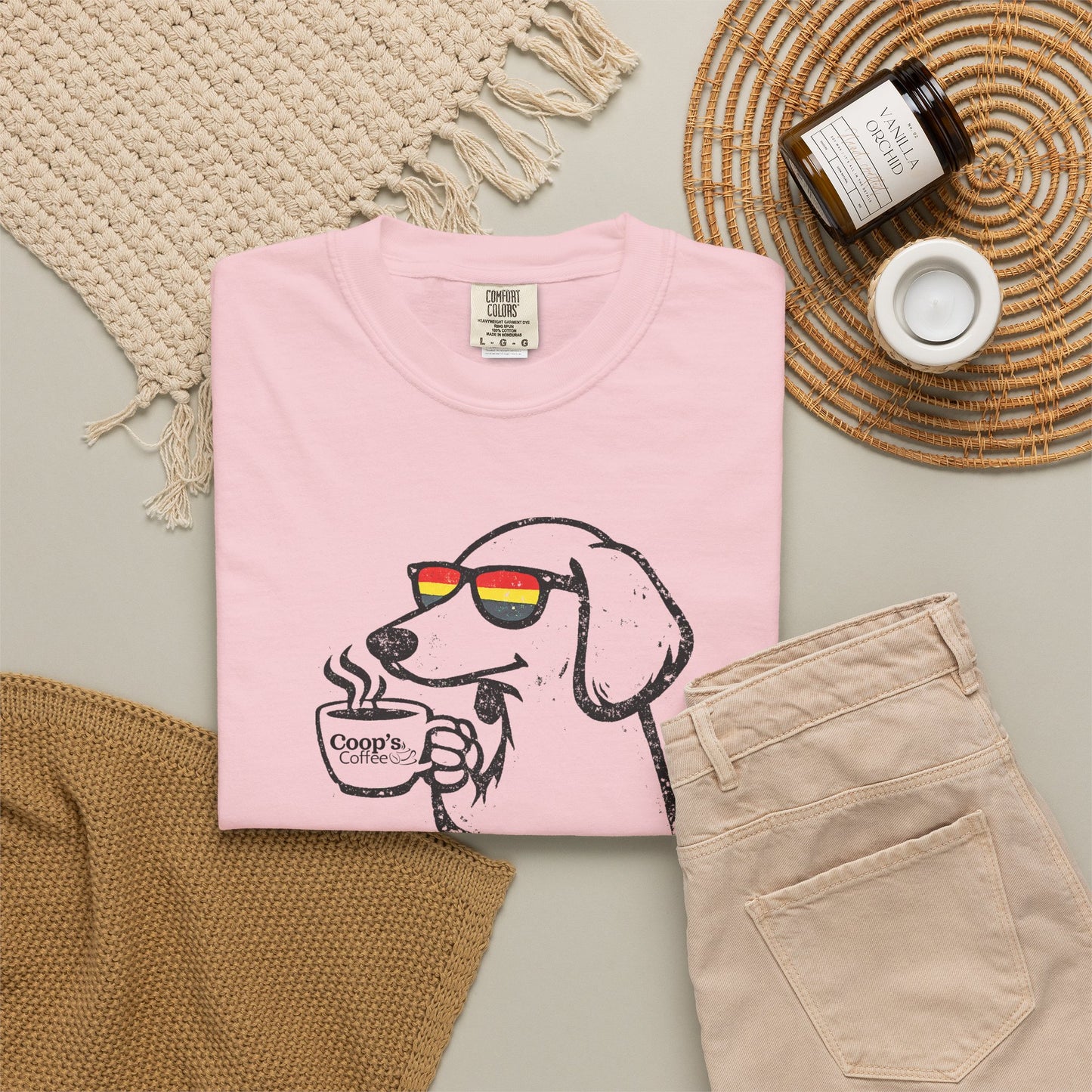 Sniff then Sip Dachshund Coffee T-Shirt Unisex