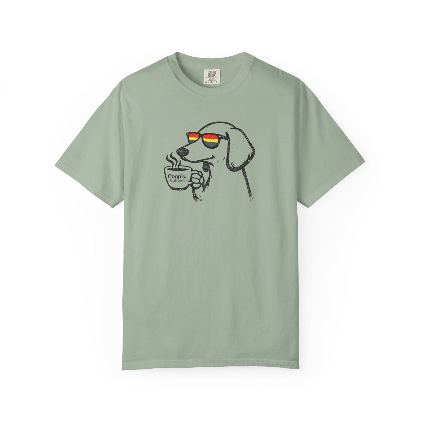 Sniff then Sip Dachshund Coffee T-Shirt Unisex