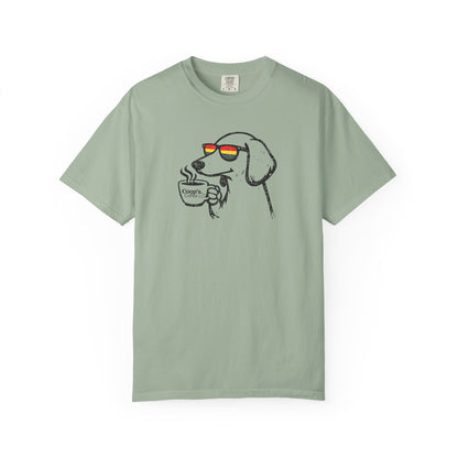 Sniff then Sip Dachshund Coffee T-Shirt Unisex