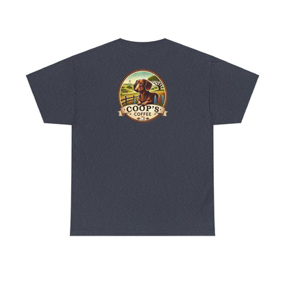 Coop's Coffee Cotton Tee (White Logo)