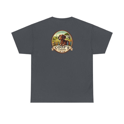 Coop's Coffee Cotton Tee (White Logo)