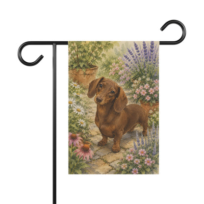 Dachshund Garden & House Banner