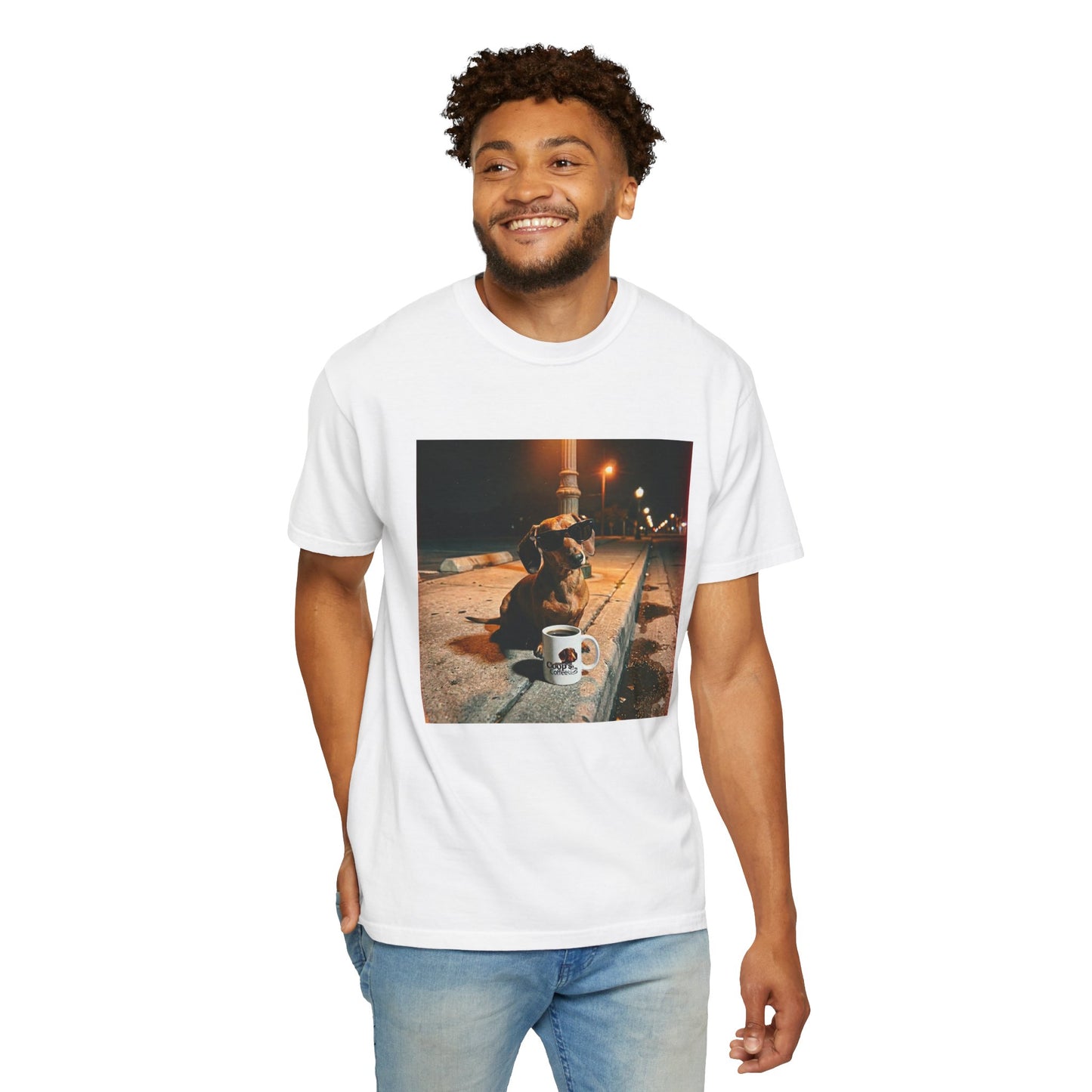 Midnight Brew Dachshund T-Shirt Unisex