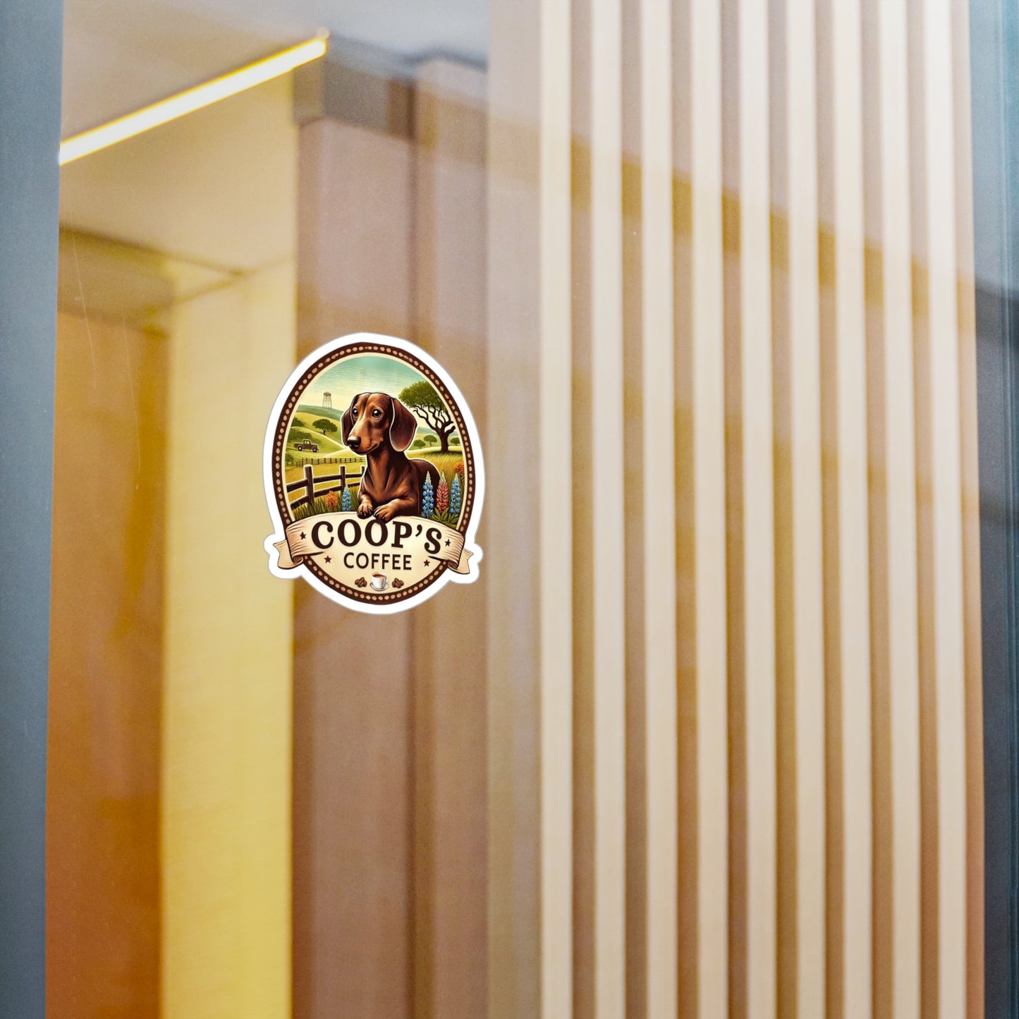 Coop's Coffee Vinyl Decals