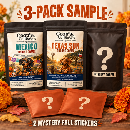 National Coffee Day 3-Pack Sample Bundle