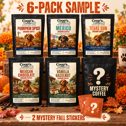 National Coffee Day 6-Pack Sample Bundle