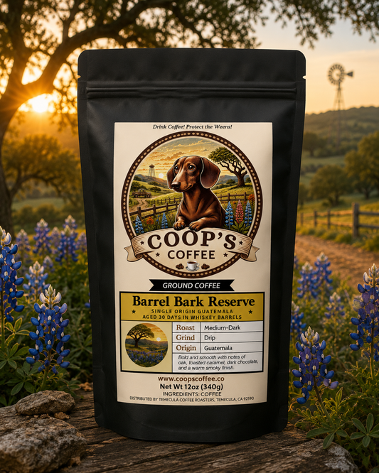 Barrel Bark Reserve-June 2026 Coffee of the Month